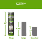 Evercare Pack Of 3 All-purpose Pet Mega Oversized Lint Roller Refills  50 Sheets