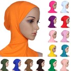 Women Hijab Caps Ninja Bonnet Inner Hat Underscarf Muslim Scarf Head Wrap Cover