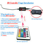 Aquarium Underwater Air Bubble Led Light Fish Tank Rgb Submersible Lamp   Remote