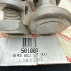 King Kutter 501001 Rotary Cutter Blade Bolt Kit  New  Replacement