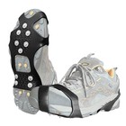 Ice Snow Grips  10 Nail Spikes  Stretchable Snow Grips For Men M 13-16 W 11-14
