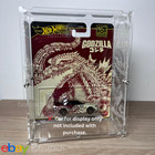 Acrylic Display Case W  Protector Panel For Hot Wheels Godzilla Skyline Gt-r R34