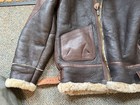 Wwii Us Army Air Corp B3 Bomber Pilot Sheepskin Leather Flying Jacket-medium 40r