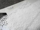 Large Lot Lace Trim Mostly White  3-4 Lbs
