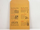 4 Vintage 1940s Kodak Rexall Pharmacy Film Developing Envelopes
