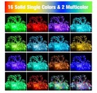 Nazuwke 99ft Led Rope Lights Outdoor  18 Colors Changing Fairy String Light