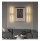 28in Wall Sconce Set Of Two modern Hardwired Bathroom Wall Sconces 28inch Gold