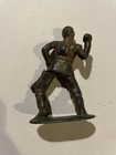 Vintage Manoil Barclay Soldier Throwing Grenade Original Rifle Metal 738 Toy