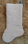 Finished Handmade 18    Felt Xmas Stocking-design Works-present For Rudolph  6819