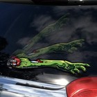 Wipertags Zombie Hunter Arm Vehicle Accessory Attaches To Rear Wiper Blades