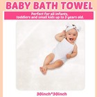 Chumia 6 Pack Baby Bath Towel Coral Fleece Soft Absorbent Newborn Hooded Towe   