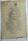 Vtg S67 Indian Chief Hairy Bear  Tokio Cigarettes Tobacco Silk  no Number 