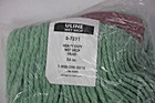 Uline S-7271g - Heavy Duty Wet Mop Head - 24 Oz  Green New In Bag