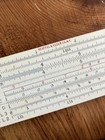 Vintage Keuffel   Esser K e Slide Rule No  4080-3 With Original Case Made In Usa