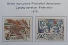 Czechoslovakia - 1979 - Lot Of Stamps On Album Page   - Used