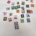 A Collection Of Vintage Usa Stamps Used See Photos Gold Bell Einstein Etc