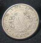 Key Date 1886 Liberty V Nickel - Fine   V 