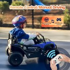 12v Kids Electric Utv Off-road Ride On Car Batteryed Power W  Parent Remote Mp3
