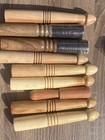 9 Wooden Singing Bowl Strikers   Mallets     Meditation   Sound Healing