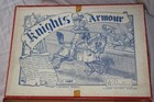 Vintage Britains Set No  1307 Knights In Armour 9 Piece Set In Box - Armor