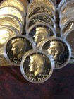 1976-s 40  Silver Kennedy Half Dollar Proof Roll Of 18 Original Capsules