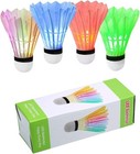 Glow In The Dark Badminton Birdies led Badminton Shuttlecocks For Family Back   