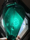 Rare 2  1920s Vintage  Green Edison Mazda Light Bulb Both Work  40w 60v