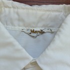 Filipino Manila Collection Barong Tagalog Hand Embroidered White Long Sleeve M