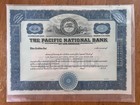 Vintage Stock Certificates - Lot Of 4 - Los Angeles Companies