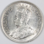 1914 10 Cent Canada Choice Brilliant Uncirculated Low Mintage Km 23 Free Shiping