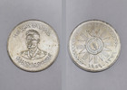 Iraq  500 Fils 1959 With Stand Silver 1st Ann  Of Republic General Abdul Kassem