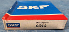 Skf 6014 Deep Groove Ball Bearing Open Type No Seals 70x110x20 Mm