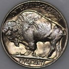 1938-d Buffalo Nickel Uncirculated Choice As Shown  sn02 
