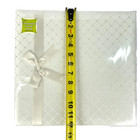 New Pioneeer Wedding Memory Scrapbook Ez Load Photo Album Fabric Cover Satin Bow