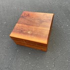 Rare Vintage Wooden Apple Macintosh Plus Wood Storage Case Trinket Box