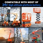 24v 25 6v  150ah Lifepo4 Lithium Battery For Genie Skyjack Jlg Boom Scissor Lift