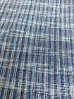 Vintage Japanese Indigo Dyed Cotton Kimono Fabric Seersucker-like 14  Wide Bty