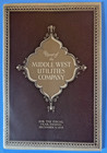 Middle West Utilities Co  1925 Stockholders Report W  Numerous Photos   Map Rare