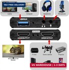 4k Hdmi Capture Card For Streaming  Full Hd 1080p 60fps Usb 3 0 Cam Link Game Au