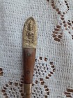 Vintage Siam Thailand Nickel Bronze Cocktail Appetizer Fork Used