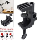 Origlam Desk Clamp Mount - Multi-function C-clamp For Cameras  Lights  Black 