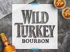 Wild Turkey Bourbon Logo Stencil Template     Reusable Vintage Whiskey Stencil