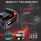 Milwauke M18 Xc 5 Ah 18v Lithium Battery 48-11-1850  2 Pk 48-11-1852 Replacement