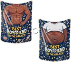 Gifts For Boyfriend  Gifts For Bf  Throw Blankets  50 X 65 Inches Blk