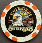 2020 Harley Davidson Poker Chip 80th Sturgis Black Hills Rally Deadwood Hd In Sd