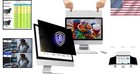 21 5-inch Widescreen Anti-glare Privacy Screen Filter - Blue Light Protection