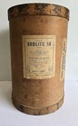 Vintage Antique Brolite Co  1a Brand Flour 100lbs Net Wood  Empty 