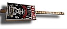Matteaccis Black Hendrix Experience 3tpv Cigar Box Guitar Made In Italy Italy