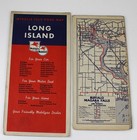 Mobilgas Road Map New York   Long Island Guide North America History Travel