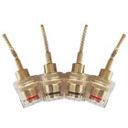 4pcs 4mm Banana Female To 2mm Pin Gold Plated Connector Hifi Cable Adapter Plug
